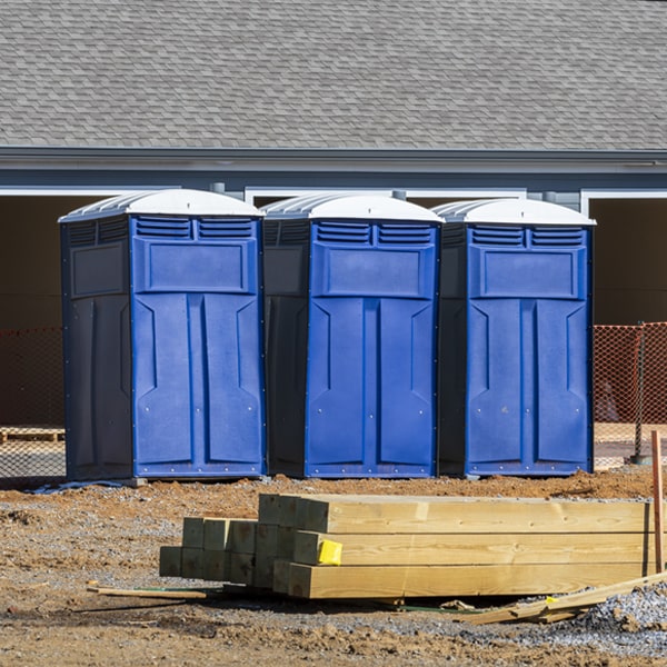 how often are the porta potties cleaned and serviced during a rental period in Bayou La Batre Alabama